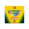 Набор 12 разноцветных восковых мелков (с 3-х лет) Crayola 12