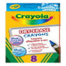 Набор 8 легко стираемых восковых мелков Crayola 98-5200