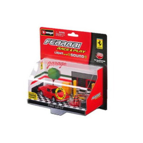 1:43  Ferrari со свет. и звук. эффектами Bburago 18-31110 Уценка