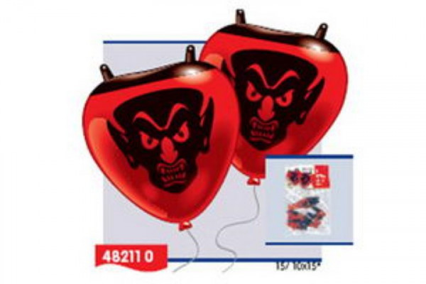5 фигурных шариков "Чертики" Everts 482110FN Уценка