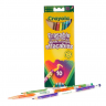 Набор 10 цветных карандашей с корректорами (с 3-х лет,рус.. яз.) Crayola 3635